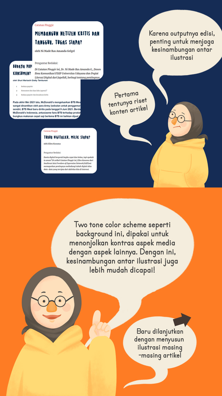 Di Balik Layar Ilustrasi Edisi Media