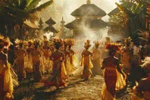 adat nyepi di Bali